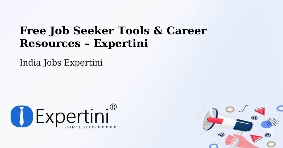 Free Job Seeker Tools & Career Resources – Nadiad - Nadiad, India Jobs Expertini